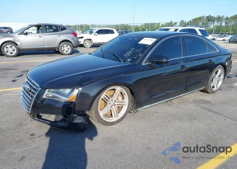 2012 Audi A8 4.2 from USA, damaged, VIN WAUAVAFD0CN018847